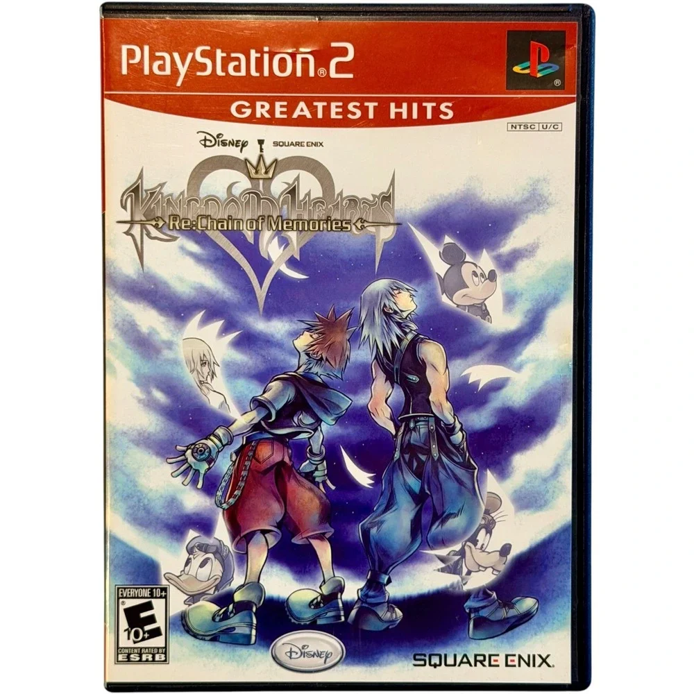 Kingdom Hearts Re:Chain of Memories PS2 PlayStation 2 Greatest Hits CIB Tested‎